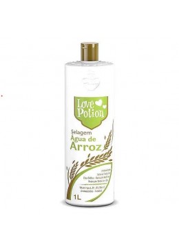 Água de Arroz Rice Water Shine Thermal Protection Hair Sealing 1L - Love Potion Beautecombeleza.com