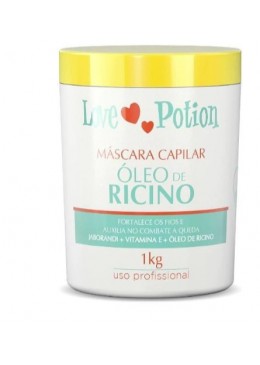Jaborandi Vitamin E Ricino Castor Oil Capillary Treatment Mask 1Kg - Love Potion Beautecombeleza.com
