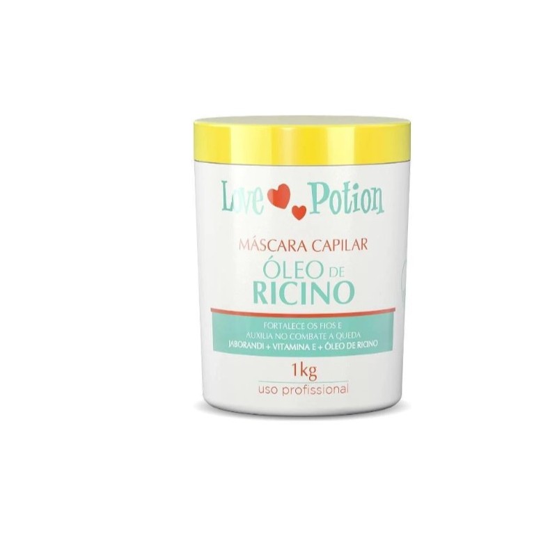 Jaborandi Vitamin E Ricino Castor Oil Capillary Treatment Mask 1Kg - Love Potion Beautecombeleza.com Jaborandi Vitamin E Ricino Castor Oil Capillary Treatment Mask 1Kg - Love Potion Beautecombeleza.com