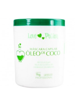 Brazilian Professional Coconut Oil Hair Treatment Mask 1Kg - Love Potion Beautecombeleza.com