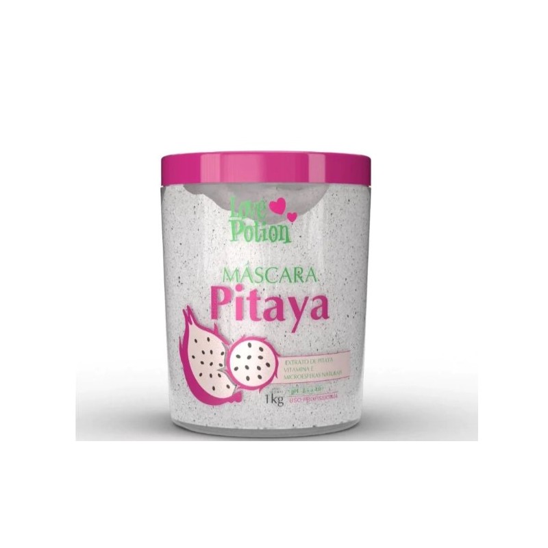 Love Potion Pitaya Hair Hydration Softness Shine Moisturizing Treatment Mask 2.2 lbs (1 Kg) Beautecombeleza.com