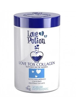 Love Potion Love Tox Collagen Deep Hair Mask 1Kg / 35.27 fl oz Beautecombeleza.com