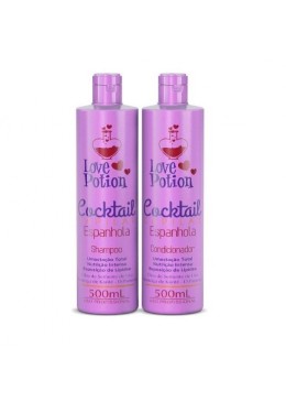 Cocktail Capilar Espanhola Kit 2x500ml - Love Potion Beautecombeleza.com