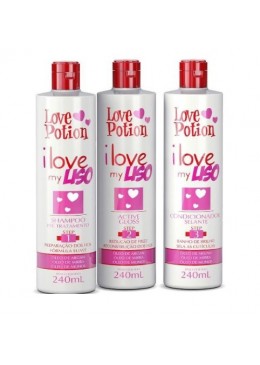 I Love My Liso Kit 3x240ml - Love Potion Beautecombeleza.com