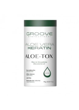 Professional Keratin Aloe Vera Macadamia Oil Reconstructor Aloe-Tox 1Kg - Groove Beautecombeleza.com