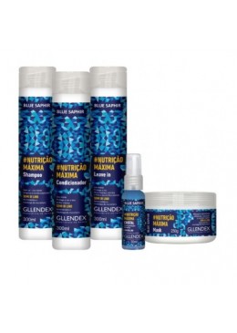 Semi di Lino Maximum Nutrition Repair Blue Saphir Daily Use 5 Prod. - Gllendex Beautecombeleza.com