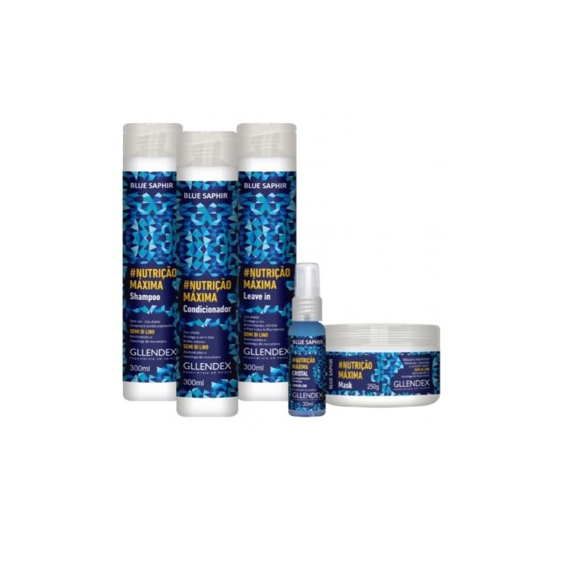 Semi di Lino Maximum Nutrition Repair Blue Saphir Daily Use 5 Prod. - Gllendex Beautecombeleza.com Semi di Lino Maximum Nutrition Repair Blue Saphir Daily Use 5 Prod. - Gllendex Beautecombeleza.com