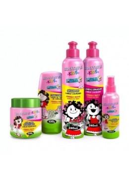 Kids A Turma do Maluquinho Cabelo Cacheado Kit 5- Bio Extratus Beautecombeleza.com