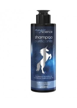 Shampoo Purificante Tratamento Capilar Anti Resíduos 200 ml - Magic Science Beautecombeleza.com