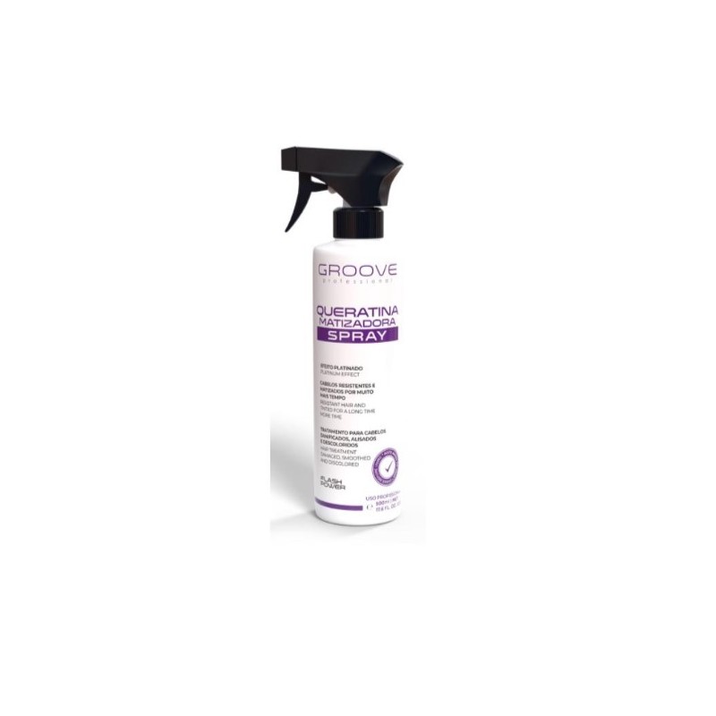 Platinum Effect Tinting Spray Flash Resistant Hair Treatment Fluid 500ml - Groove Beautecombeleza.com Platinum Effect Tinting Spray Flash Resistant Hair Treatment Fluid 500ml - Groove Beautecombeleza.com