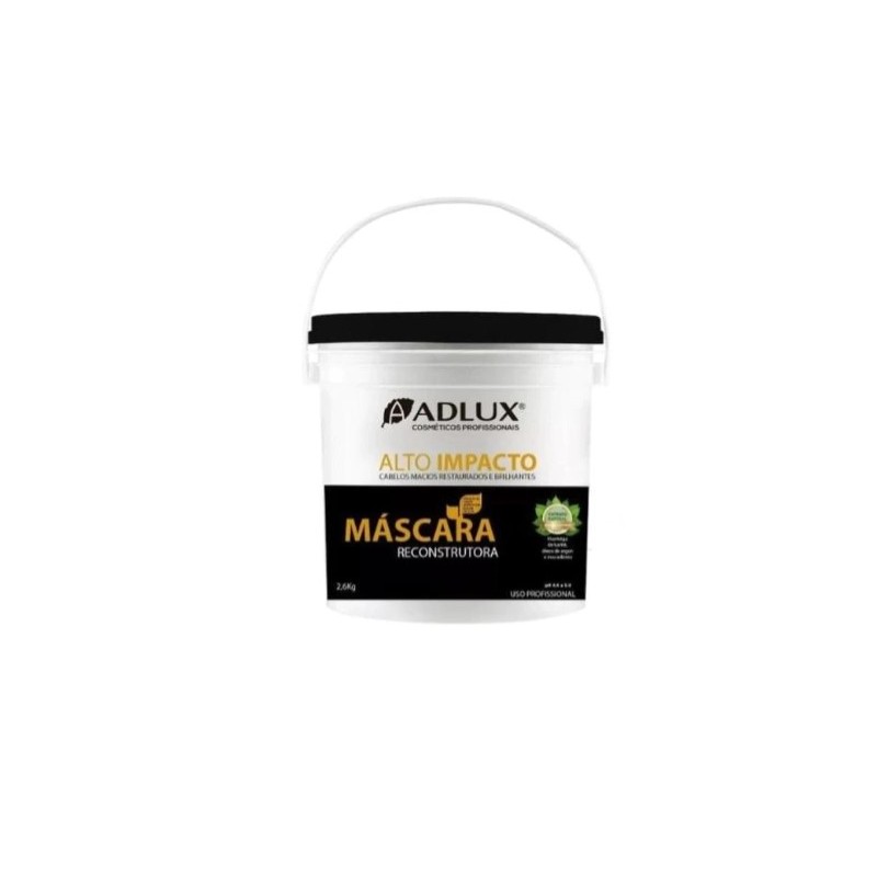 Alto Impacto High Impact Hair Moisturizing Reconstruction Mask 2,6Kg - Adlux Beautecombeleza.com