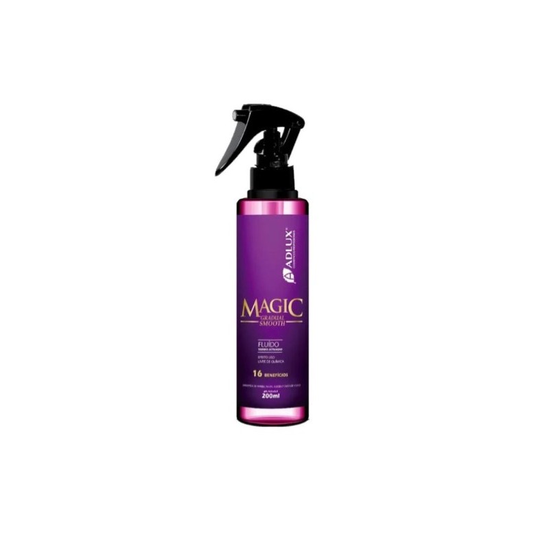 Magic Gradual Smooth 16 Benefits Fluide Scellant Thermoactif pour Cheveux 200ml - Adlux Beautecombeleza.com Magic Gradual Smooth 16 Benefits Fluide Scellant Thermoactif pour Cheveux 200ml - Adlux Beautecombeleza.com