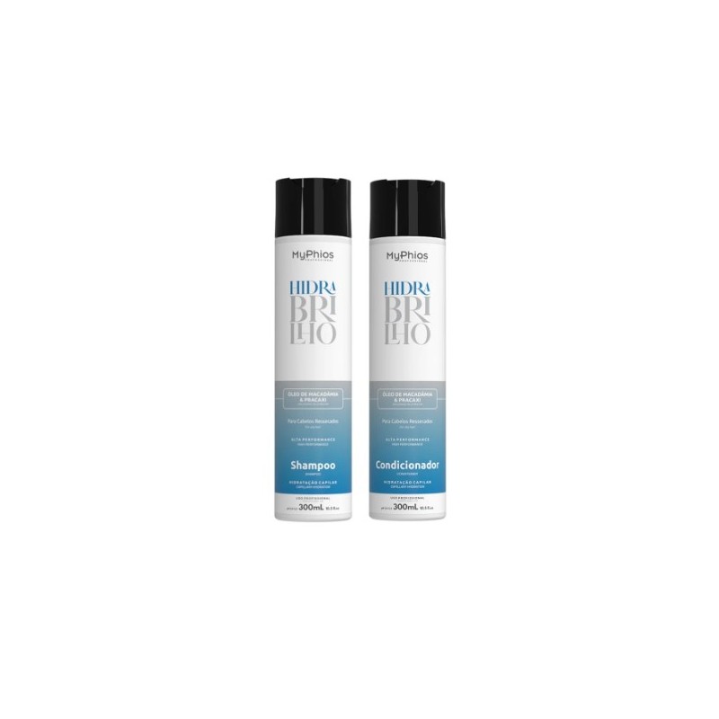 My Phios Hidra Brilho Home Care Hair Maintenance Shine Treatment Kit Beautecombeleza.com