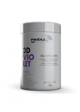 3D Vio Selante Botox 7 em1- 1Kg - Paiolla Beautecombeleza.com