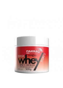 Máscara Whey Force Nutre e Fortalece 500g - Paiolla Beautecombeleza.com