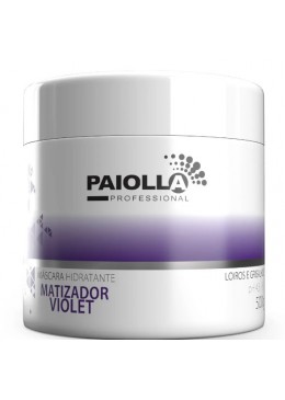 Violet Tinting Moisturizing Blond Gray Hair Reconstruction Mask 500g - Paiolla Beautecombeleza.com