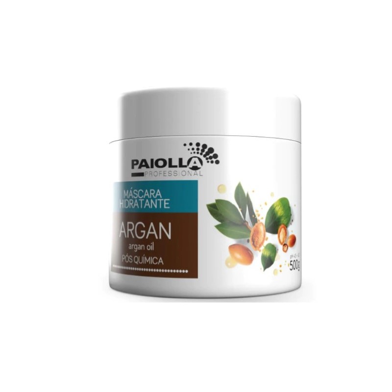 Argan Post Chemistry Hair Revitalizing Moisture Treatment Mask 500g - Paiolla Beautecombeleza.com