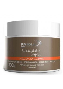 Chocolate Impact Tinting Color Maintenance Hair Treatment Mask 300g - Paiolla Beautecombeleza.com