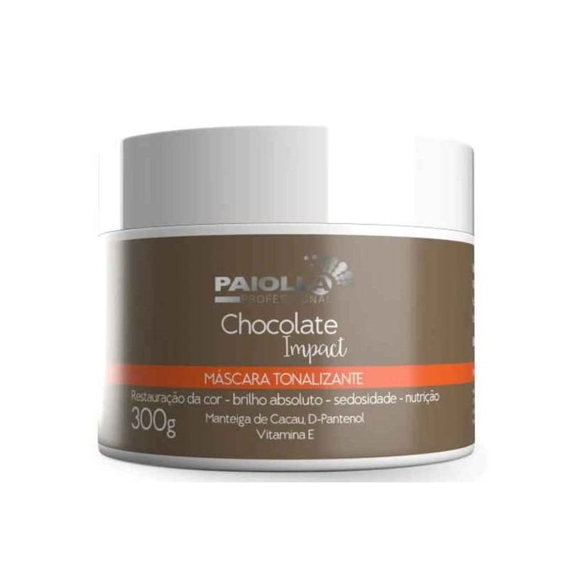 Chocolate Impact Máscara Tonalizante 300g - Paiolla Beautecombeleza.com