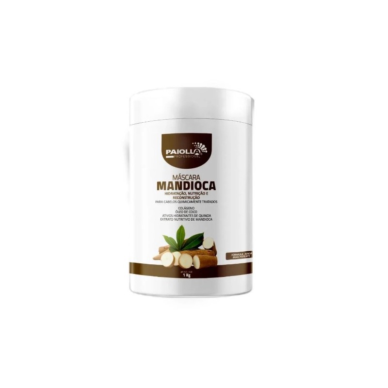 Máscara Mandioca 1Kg - Paiolla Beautecombeleza.com Máscara Mandioca 1Kg - Paiolla Beautecombeleza.com