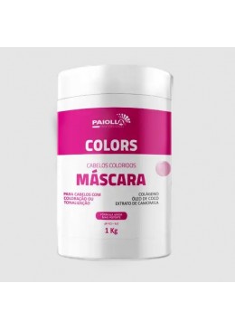 Máscara Cabelos Coloridos Tonalizados 1Kg - Paiolla Beautecombeleza.com