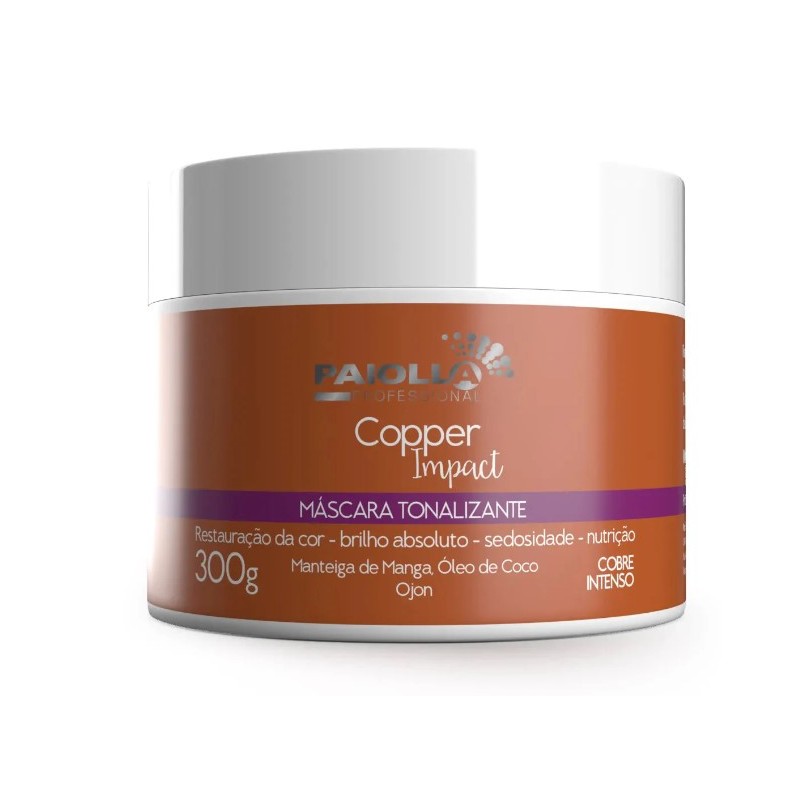 Paiolla Copper Impact Color Mask 300g / 10.58 fl oz Beautecombeleza.com