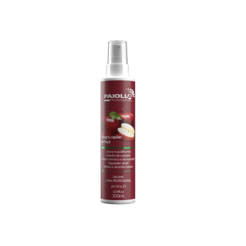 Vinagre Capilar de Maçã 300ml - Paiolla Beautecombeleza.com Vinagre Capilar de Maçã 300ml - Paiolla Beautecombeleza.com