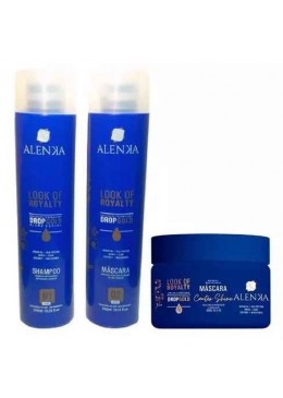 Alenka Loof Of Royalty Progressive Brush Cauter Shine Hair Straightening Kit - Now with Added Shine and Smoothness