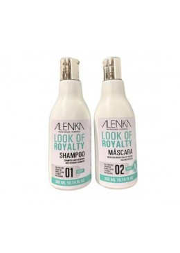 Royalty Organic Alenka Loof Progressive Brush Hair Straightening Kit 2x 10.1 fl oz (300ml) Beautecombeleza.com