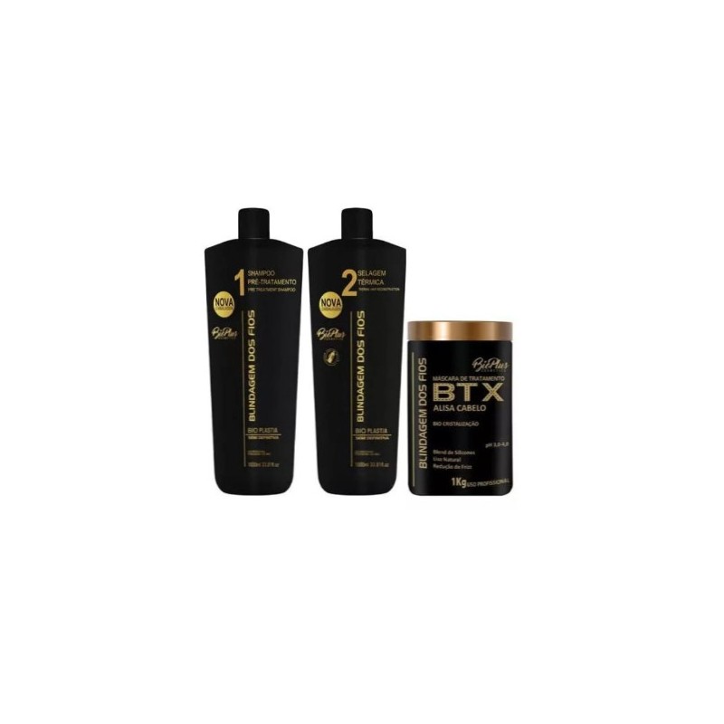 Bio Plus Wires Shielding Progressive + Deep Hair Mask Kit with Advanced Formula Beautecombeleza.com