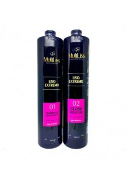 Escova Progressiva Definitiva Profissional Kit 2x1L -  MultLiss Beautecombeleza.com