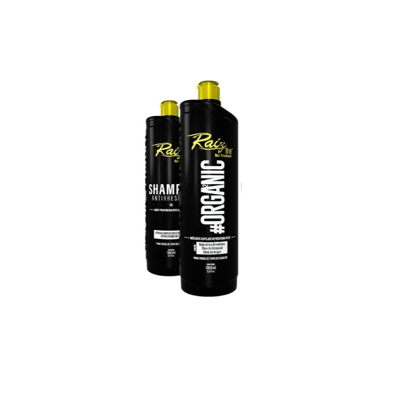 Organic Definitive Progressiva Kit 2x1l - Raiz Line Beautecombeleza.com Organic Definitive Progressiva Kit 2x1l - Raiz Line Beautecombeleza.com