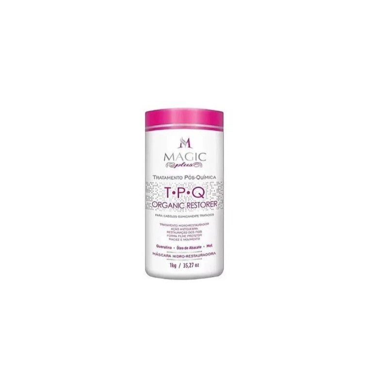 TPQ Organic Restorer Post Chemical Hydration Strenghtening Treatment 1kg - Magic Plus Beautecombeleza.com TPQ Organic Restorer Post Chemical Hydration Strenghtening Treatment 1kg - Magic Plus Beautecombeleza.com