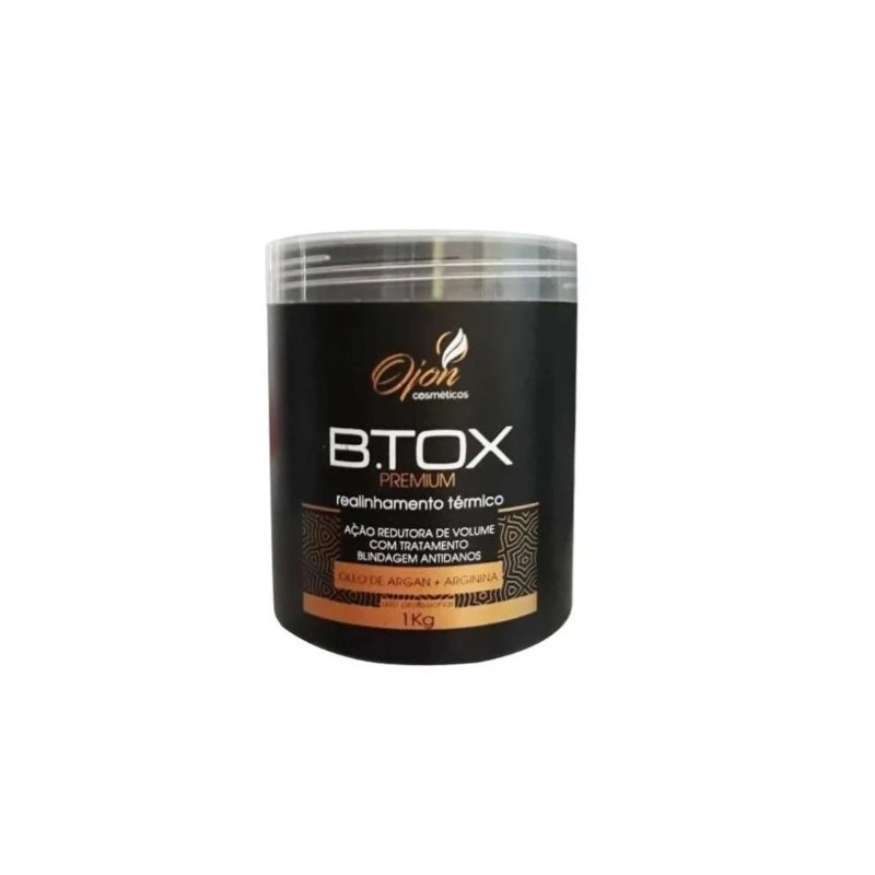 Btox Premium Ojon Max Hair e Óleo de Macadâmia 1kg - Alf Cosmetics Beautecombeleza.com