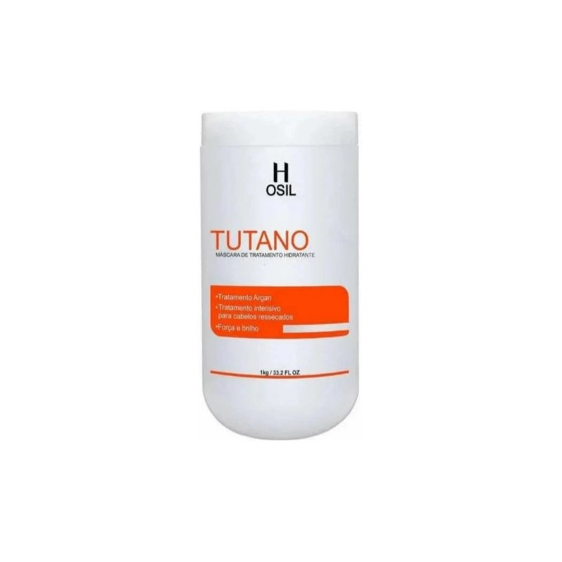 Intensive Moisturizng Strength Argan Treatment Tutano Hair Mask 1Kg - Heart Osil Beautecombeleza.com