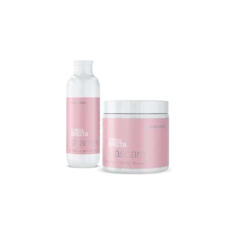 Força Bruta Home Care Kit 2 - MadameLis Beautecombeleza.com Força Bruta Home Care Kit 2 - MadameLis Beautecombeleza.com