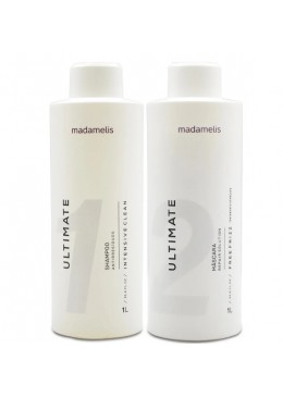 Ultimate Liss Lissage Traitement de Restructuration 2x1L - Madamelis Beautecombeleza.com