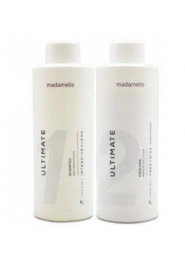 Ultimate Liss Progressive Brush Free Frizz Hair Treatment 2x1L - Madamelis Beautecombeleza.com
