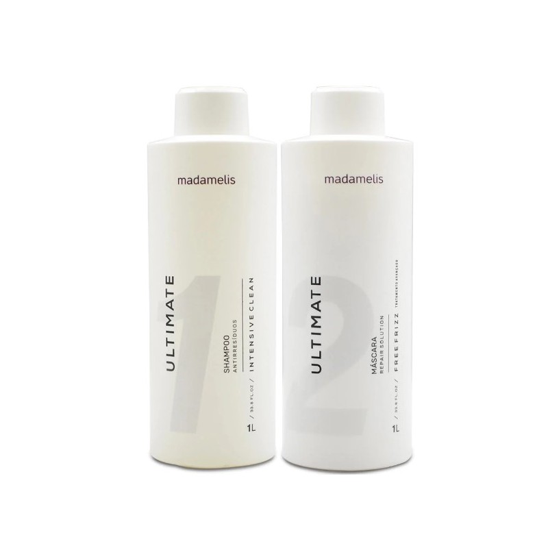 Ultimate Liss Progressiva Tratamento de Reestruturação  2x1L - Madamelis Beautecombeleza.com