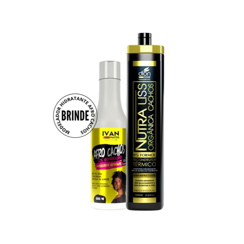 Nutraliss Orgânica Cachos + Modelador Afro Kit 2 - Dion Hair
Beautecombeleza.com Nutraliss Orgânica Cachos + Modelador Afro Kit 2 - Dion Hair
Beautecombeleza.com