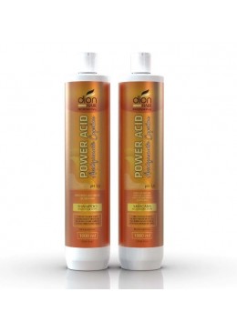 Acidificante Power Shampoing et Masque Acides, Régulateur de PH Kit 2 - Dion Hair Beautecombeleza.com