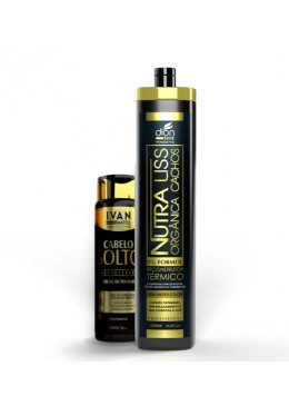 Nutraliss Orgânica Cachos + Creme Cabelo Solto Kit 2 -Dion Hair 
 Beautecombeleza.com