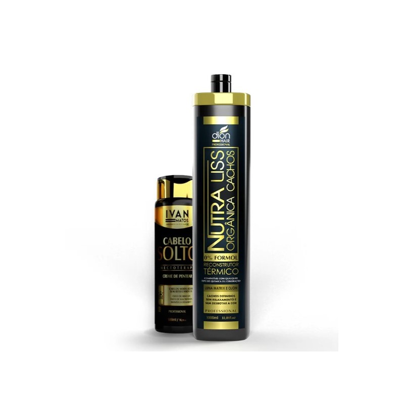 Nutraliss Lissage Bio + Crème Coiffante Boucles Kit 2 -Dion Hair   Beautecombeleza.com