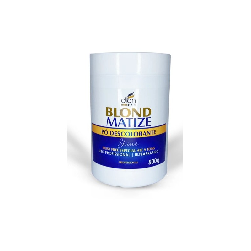 Pó Descolorante Blond Matize 500g - Dion Hair Beautecombeleza.com