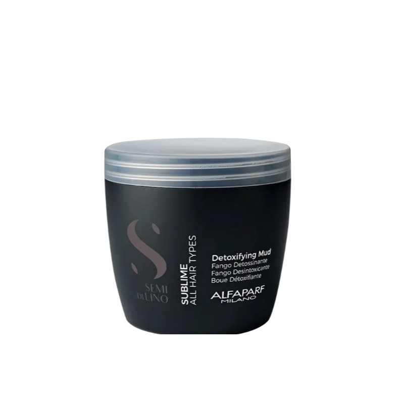 Alfaparf Milano Semi di Lino Sublime Detoxifying Mud 500ml / 16.9 fl oz Beautecombeleza.com Alfaparf Milano Semi di Lino Sublime Detoxifying Mud 500ml / 16.9 fl oz Beautecombeleza.com