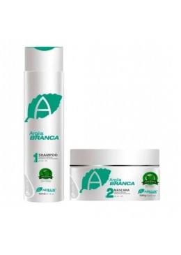 White Clay Amazon Therapy Regeneration Hydration Maintenance Kit 2x300 - Adlux Beautecombeleza.com