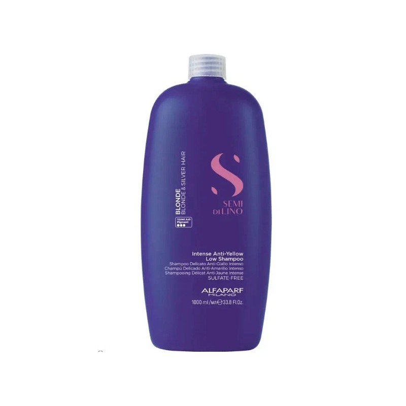 Alfaparf Milano Semi di Lino Anti Yellow Blonde Shampoo 1L / 33.8 fl oz Beautecombeleza.com