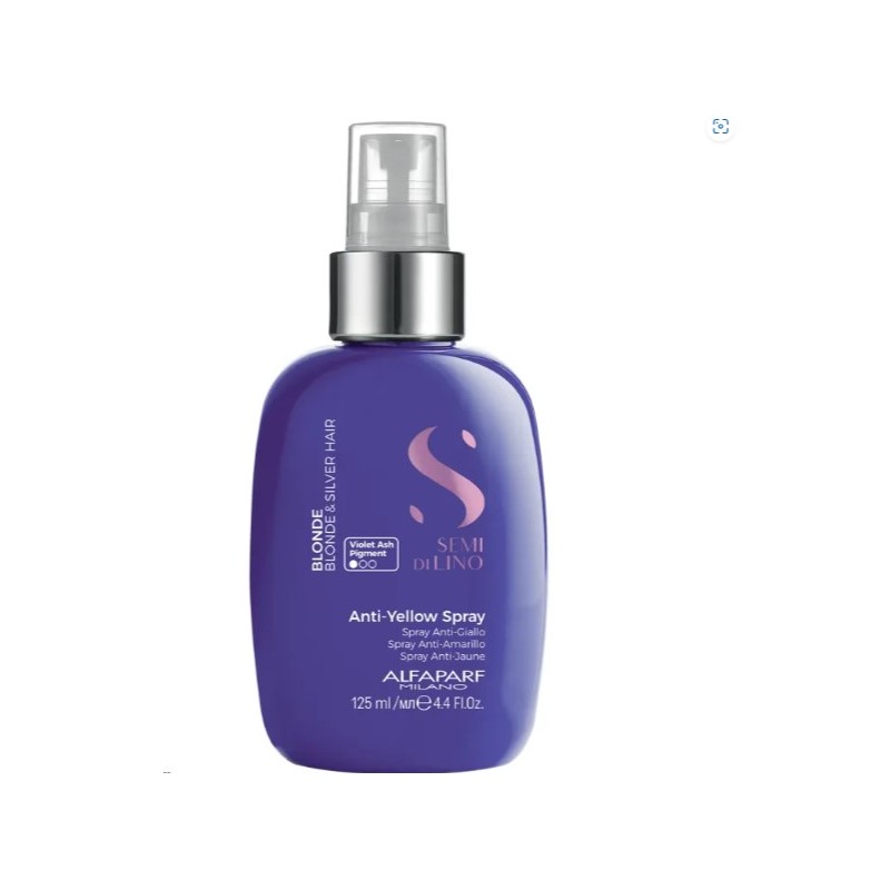 Semi di Lino Anti Yellow Spray Anti-Amarelamento 125ml - Alfaparf Milano Beautecombeleza.com Semi di Lino Anti Yellow Spray Anti-Amarelamento 125ml - Alfaparf Milano Beautecombeleza.com