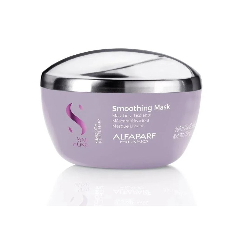 Semi di Lino Smooth Máscara 200ml - Alfaparf Milano Beautecombeleza.com