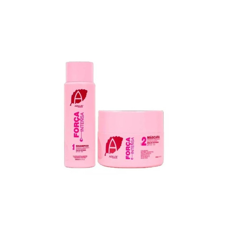 Intense Double Force Home Care Kit 2x300ml - Adlux Beautecombeleza.com Intense Double Force Home Care Kit 2x300ml - Adlux Beautecombeleza.com